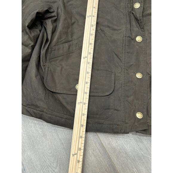 NWT J. Crew Womens Mossy Brown English Ripstop Chore Barn Jacket Size Small - Picture 11 of 12